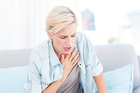 trào ngược dạ dày gây khó thở